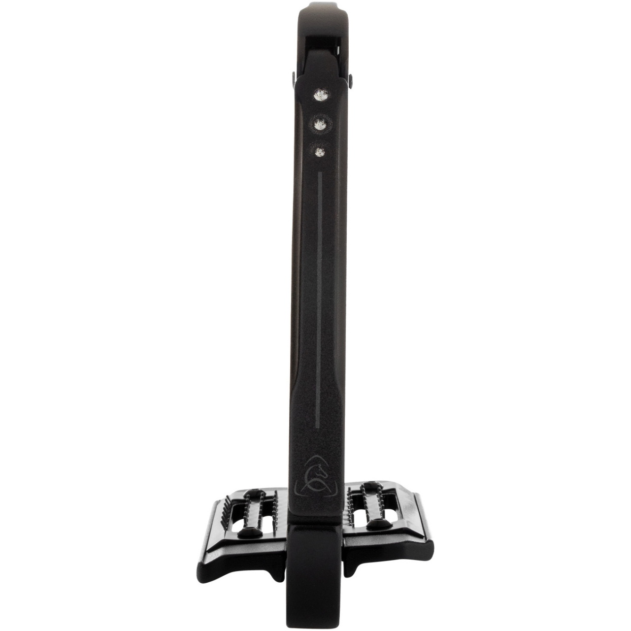 2026 Acavallo Arena Aluplus 2.0 Stirrups Crystals AC609SE - Total Black